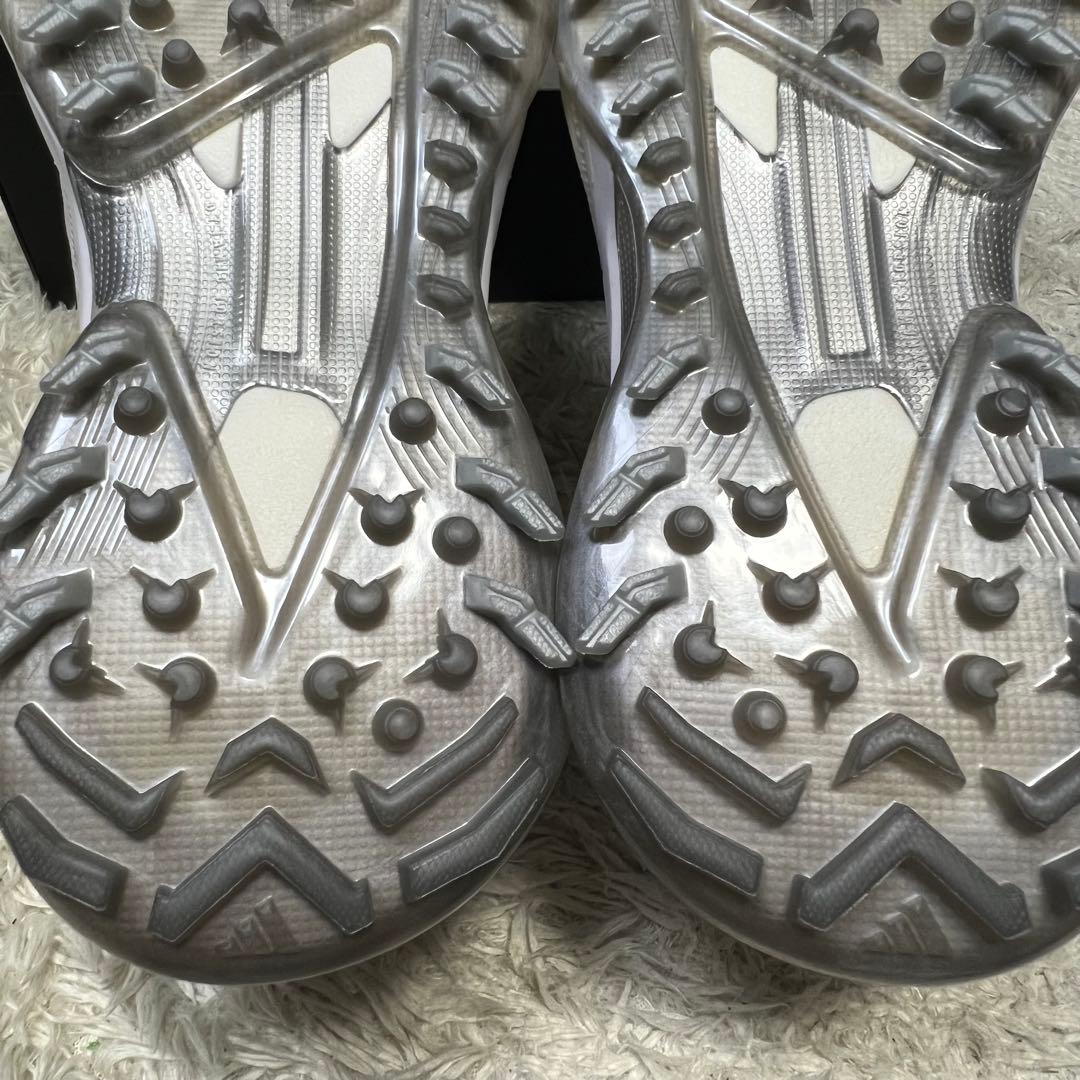 新品】アディダス アディゼロ ZG スパイクレス ホワイト メンズ サイズ25㎝