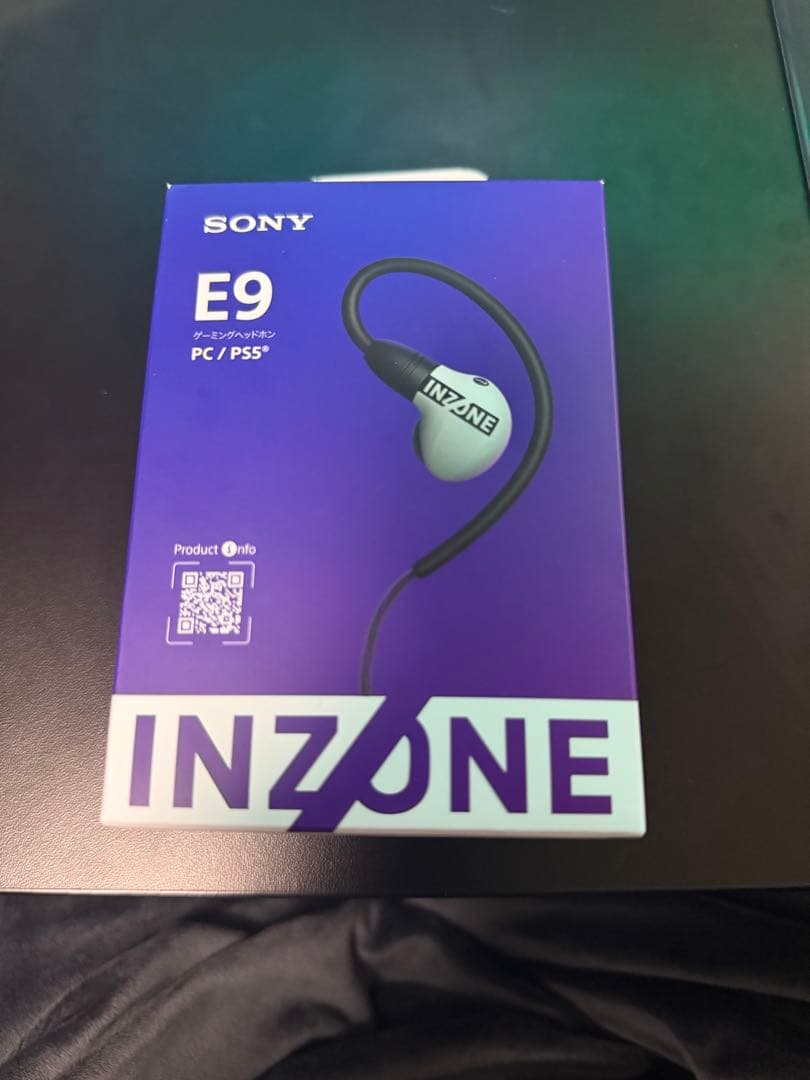 【美品】ソニー(SONY) ゲーミングイヤホン INZONE E9（ホワイト）