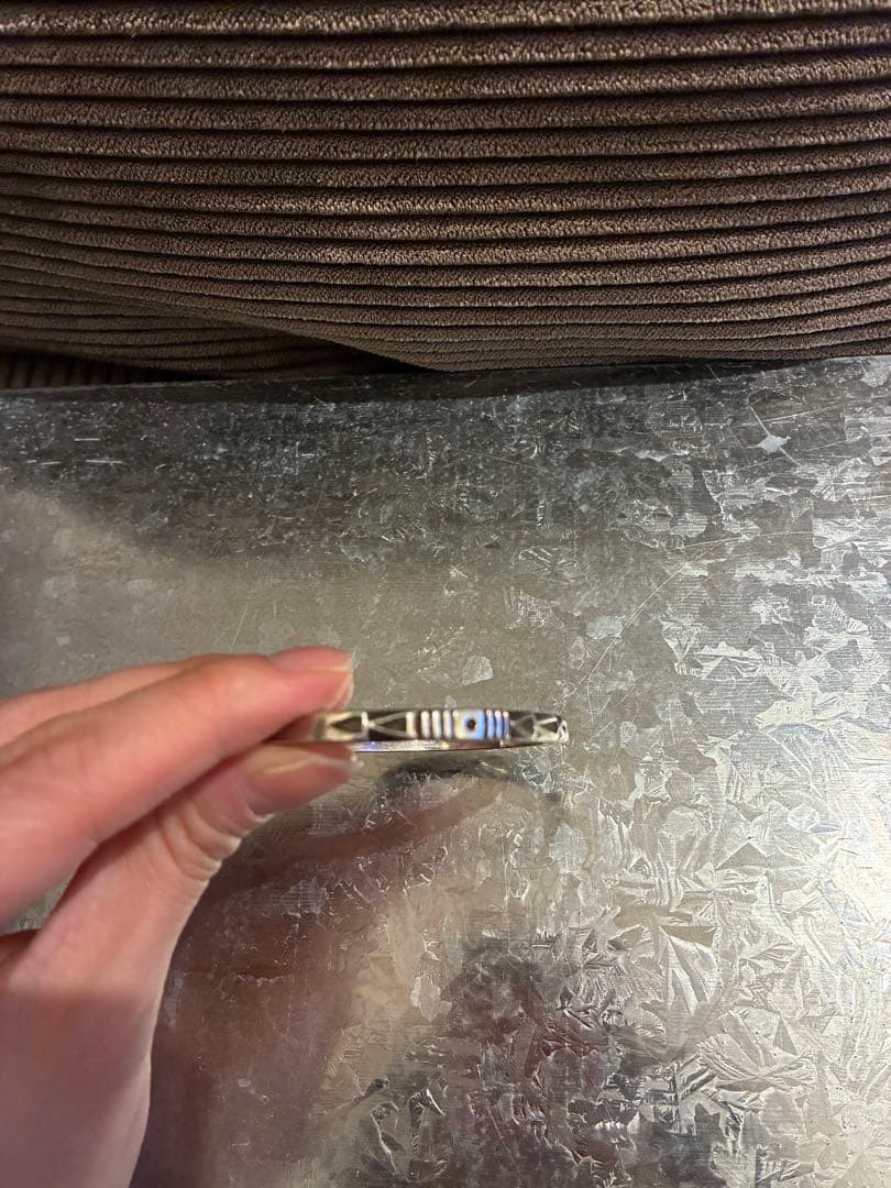 ジェニファーカーティス　シルバーバングル