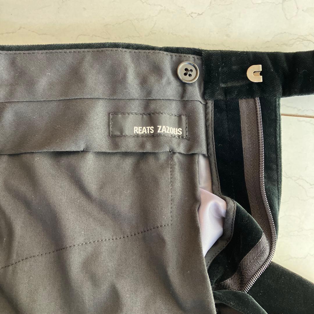 REATS ZAZOUSZ スエードスーツ【ブラック・Mサイズ】