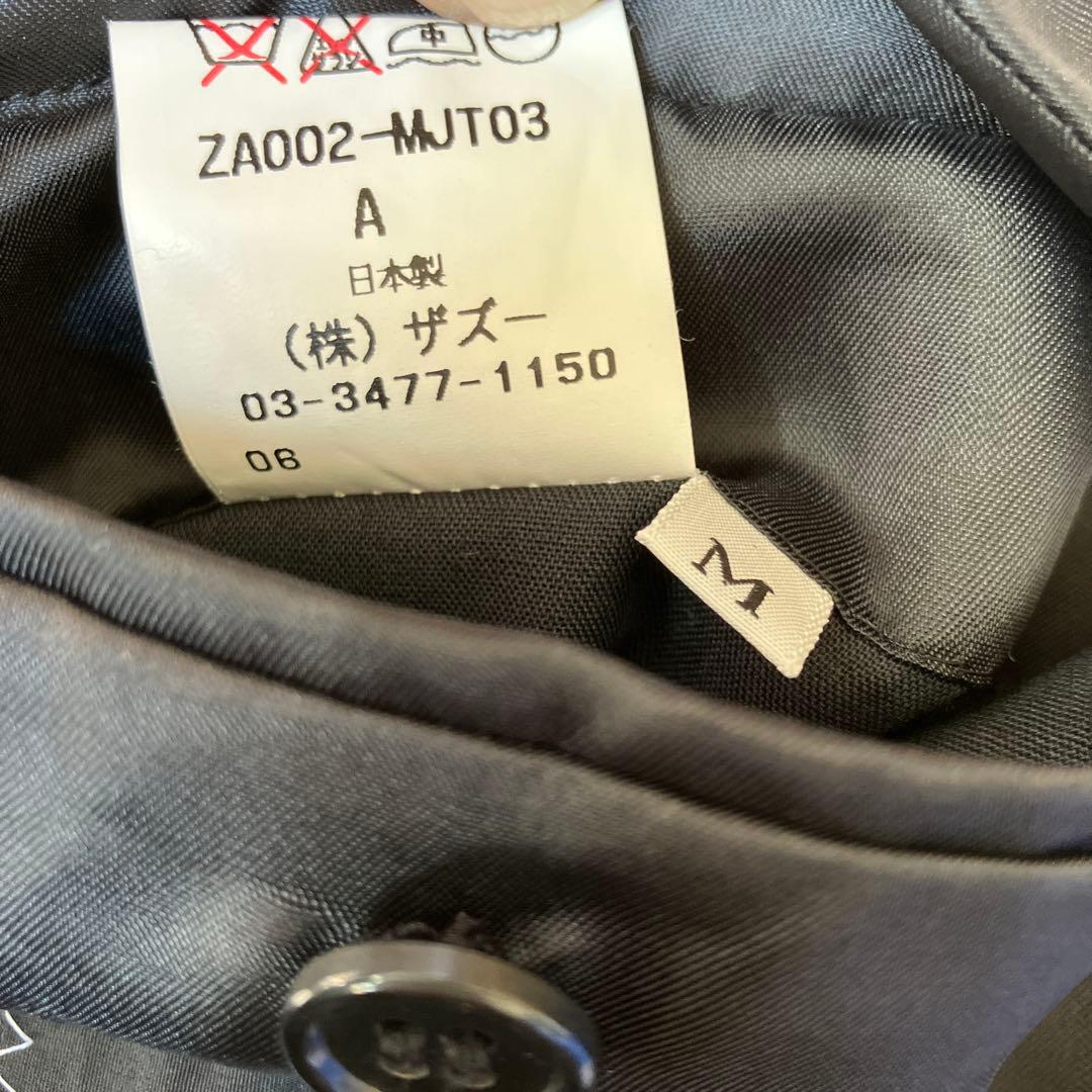 REATS ZAZOUSZ スエードスーツ【ブラック・Mサイズ】