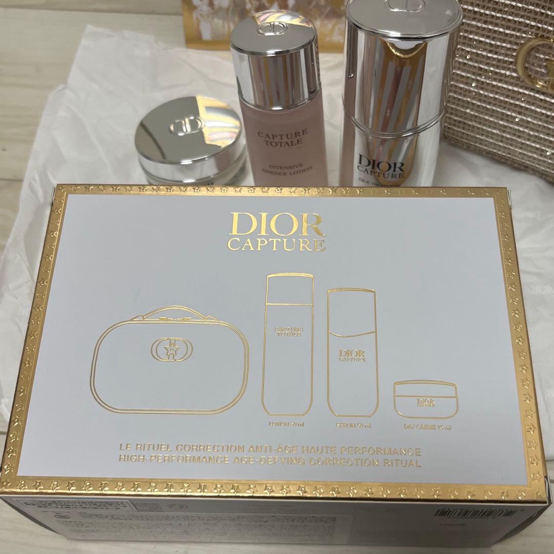 【新品】Dior ディオール カプチュールホリデー 限定品 ポーチ セラム
