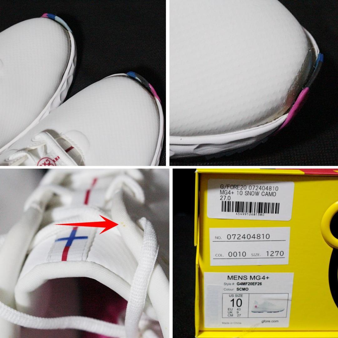未使用 訳 G/FORE ジーフォア MG4+ スパイクレスシューズ 27cm