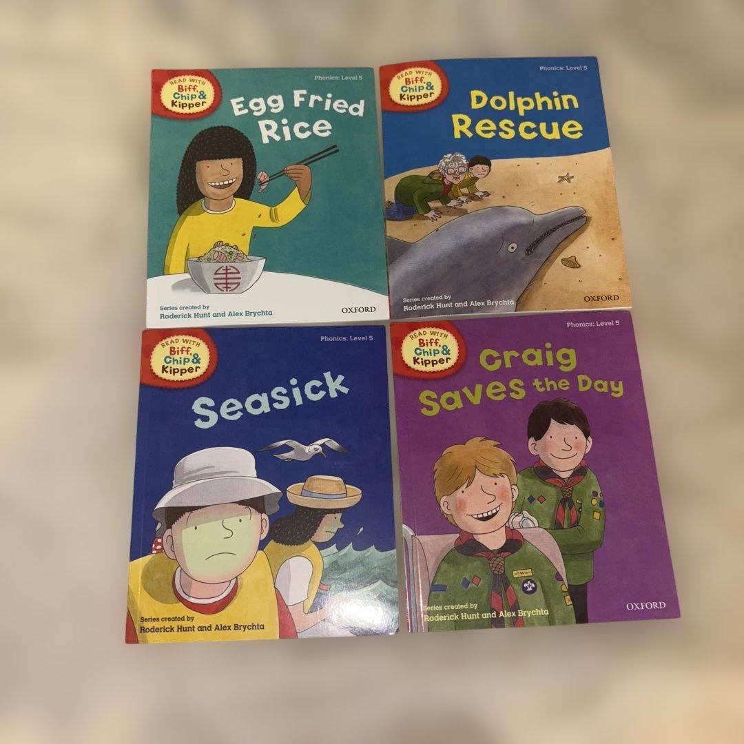 絵本・児童書 OXFORD Reading tree Phonics Level 4-6