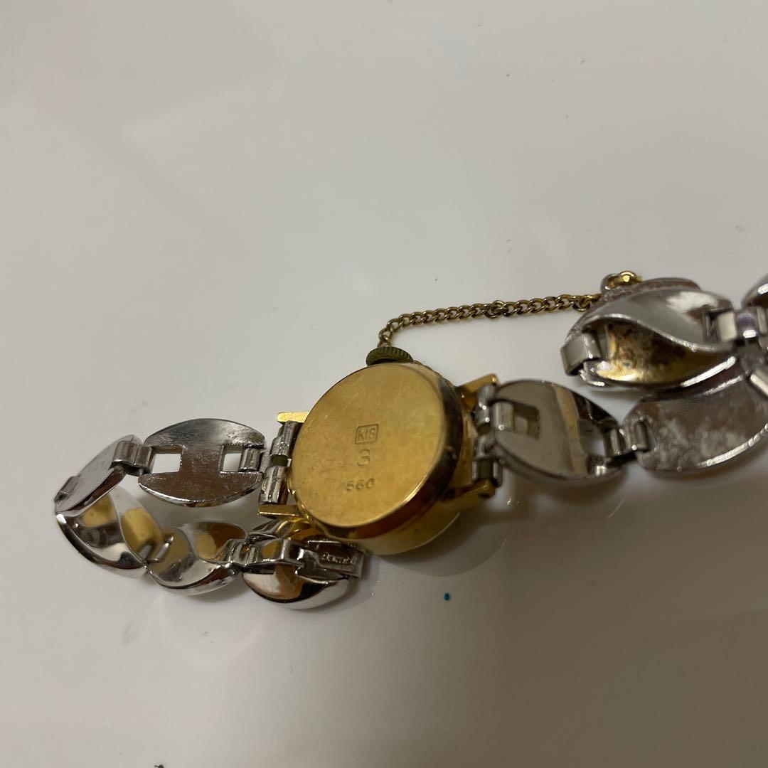 ひ*ん様 SEIKO SOLAR K18 金 手巻き式 腕時計 動作品 ゴールド