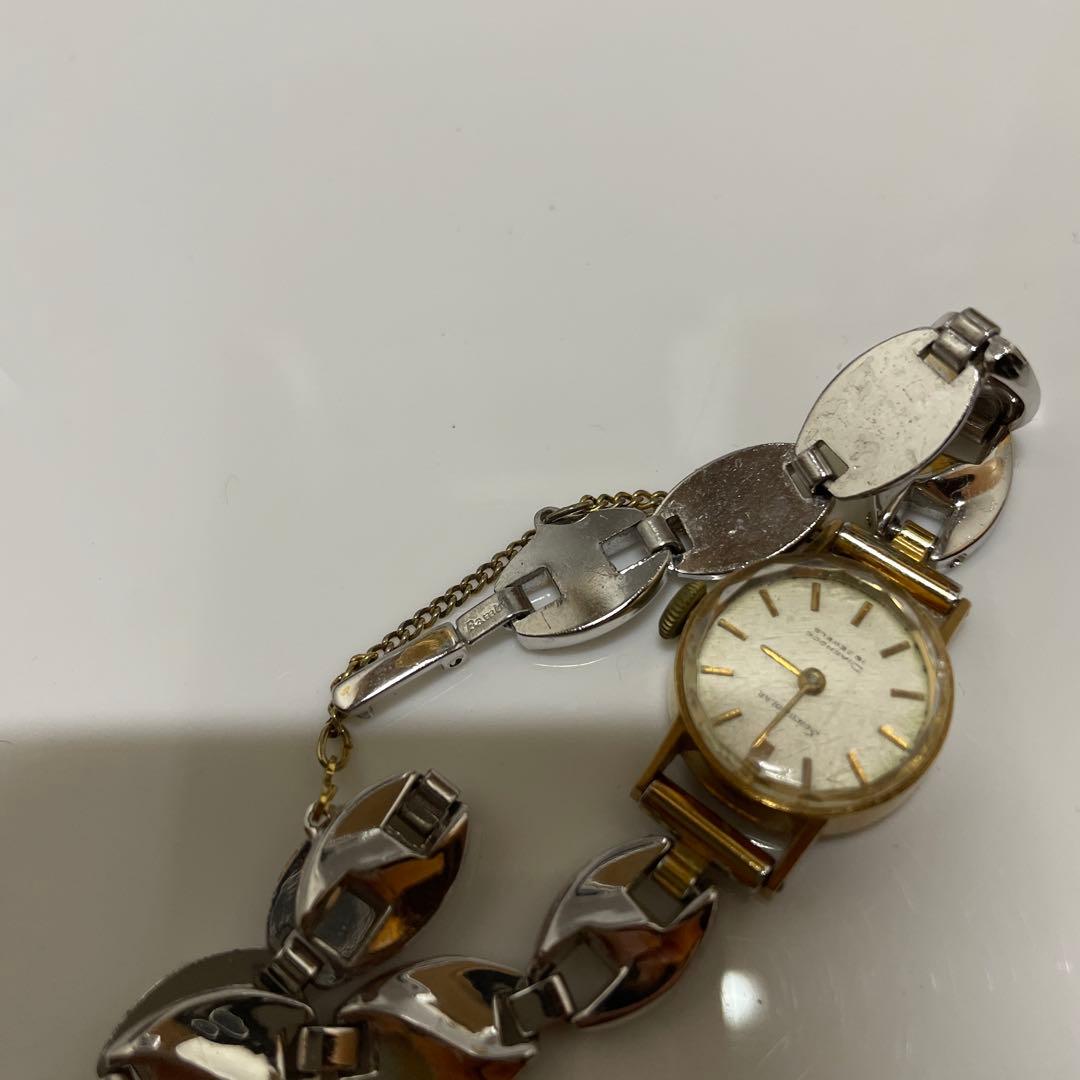 ひ*ん様 SEIKO SOLAR K18 金 手巻き式 腕時計 動作品 ゴールド