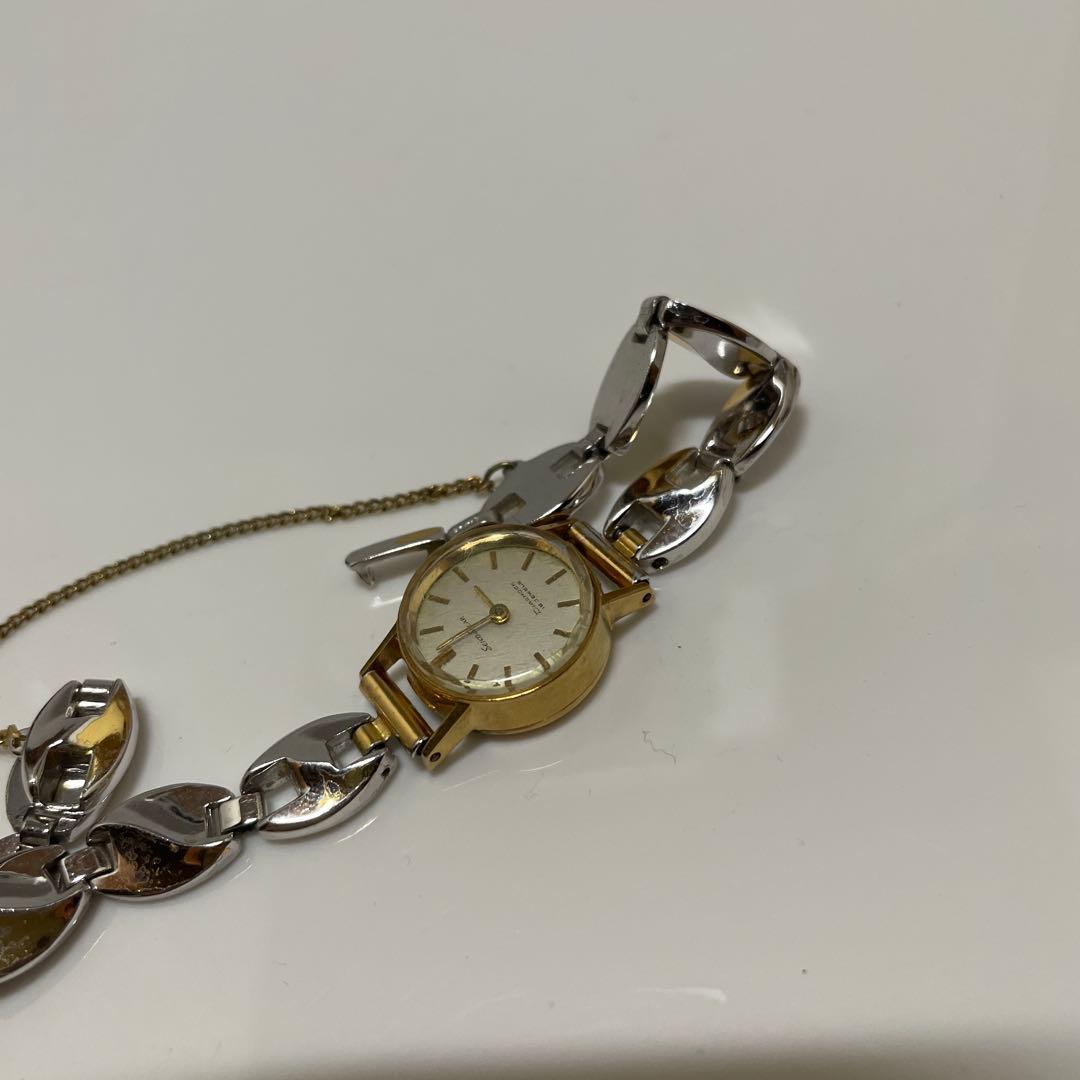 ひ*ん様 SEIKO SOLAR K18 金 手巻き式 腕時計 動作品 ゴールド