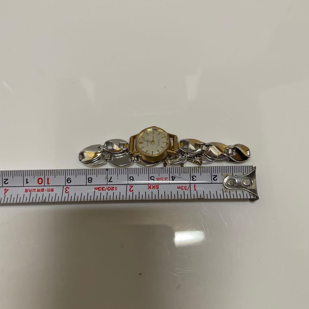 ひ*ん様 SEIKO SOLAR K18 金 手巻き式 腕時計 動作品 ゴールド