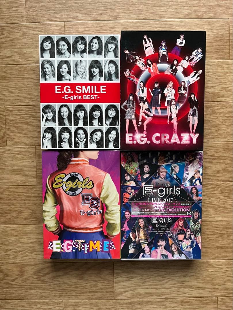 E-girls ライブツアー DVD4公演セット