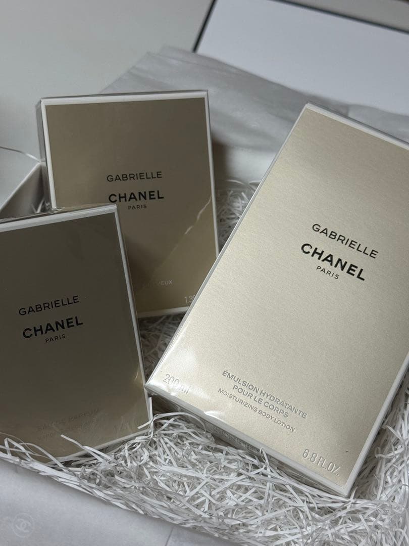 GABRIELLE CHANEL 香水とボディローション、ヘアミスト3点セット