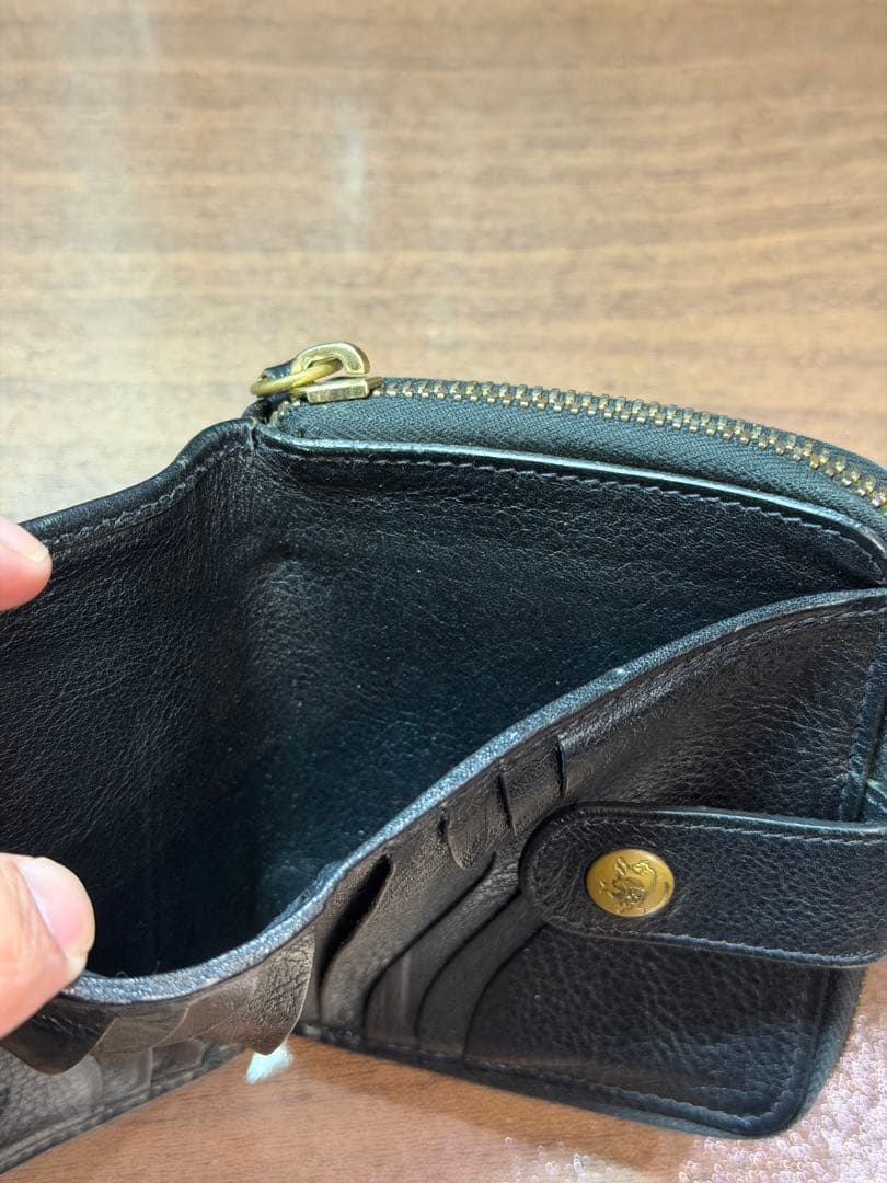 イルビゾンテ IL BISONTE 牛革 二つ折り財布 小銭入れ付き CO960