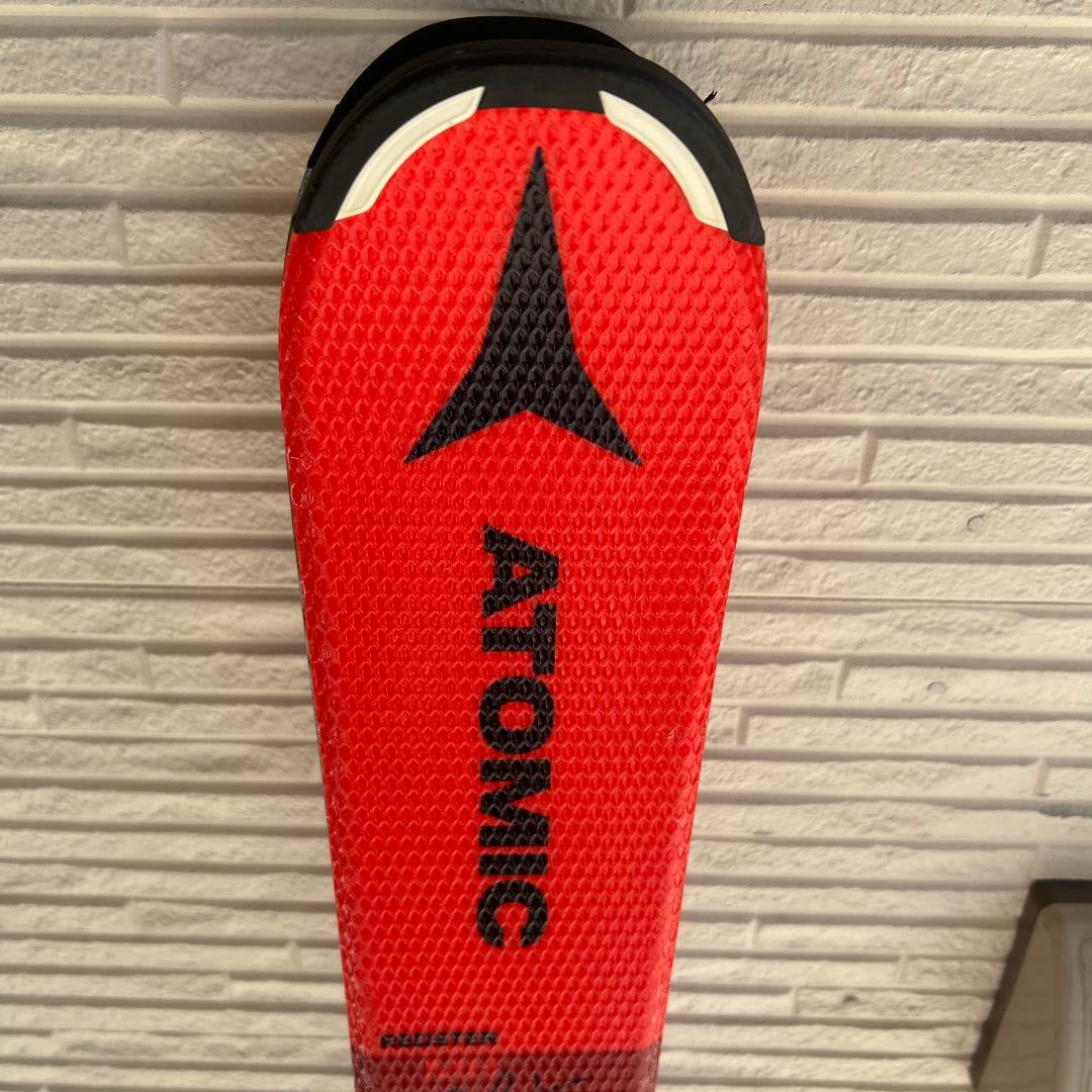 美品！120 ATOMIC RED スキー板 バインディング付き