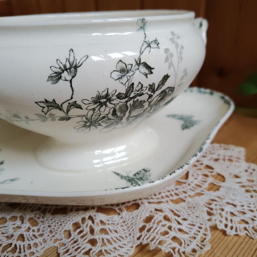 フランスアンティーク　エミールブルジョワ　ソーシエール