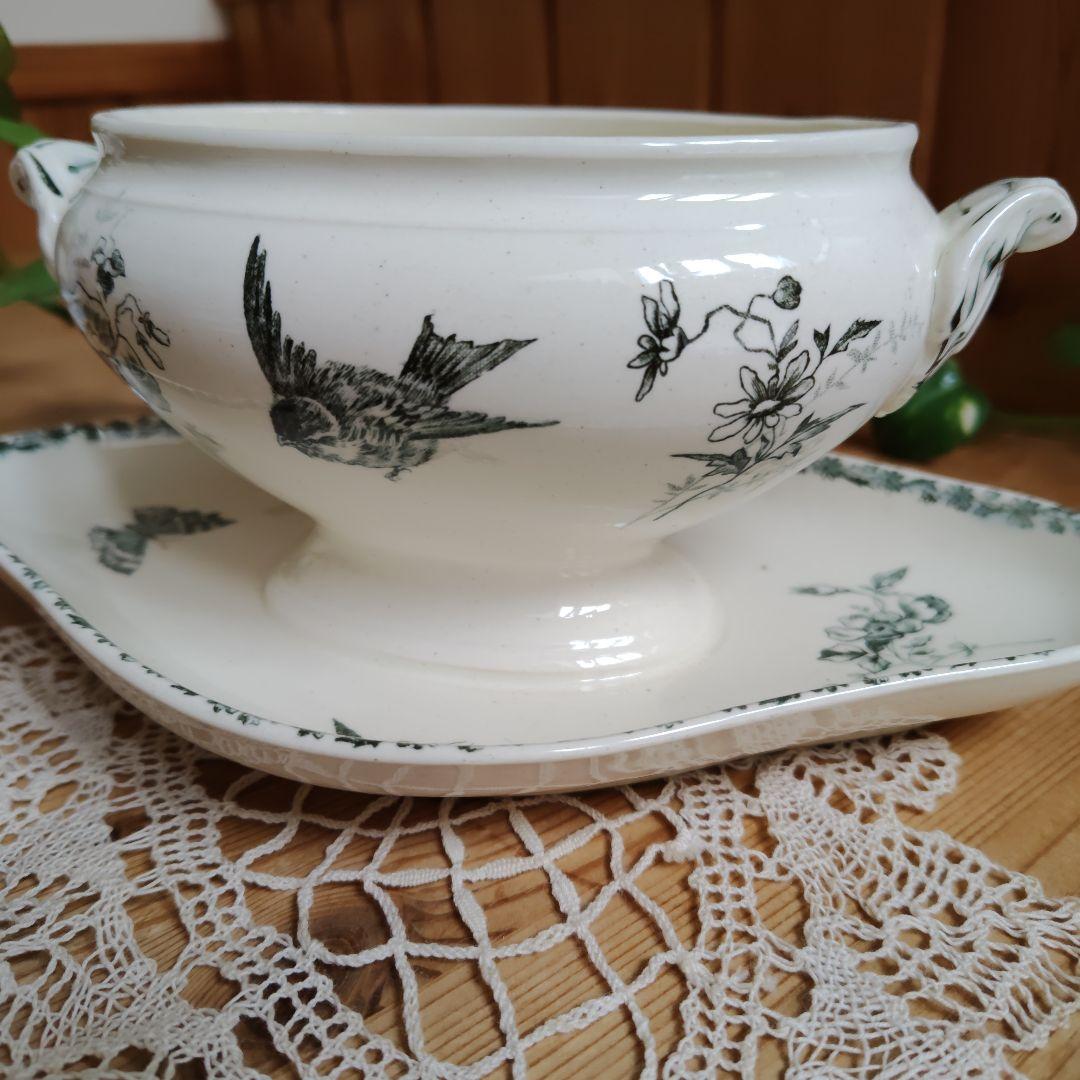 フランスアンティーク　エミールブルジョワ　ソーシエール