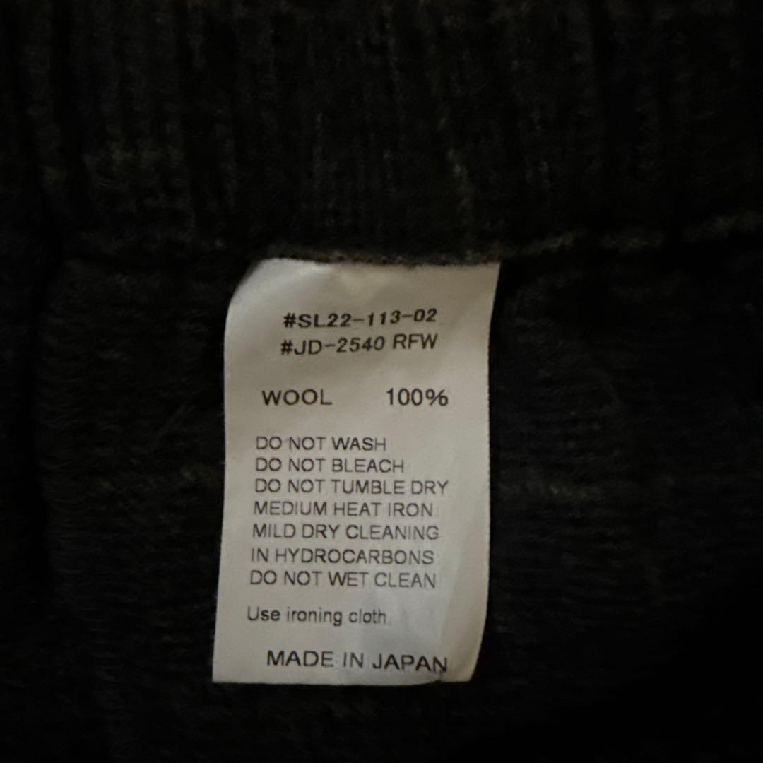 ダントン /ウール イージーパンツ グレンチェック 日本製