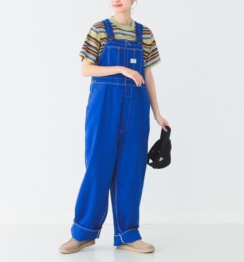 BEAMS BOY × BIG MAC ワンポイントオーバーオール