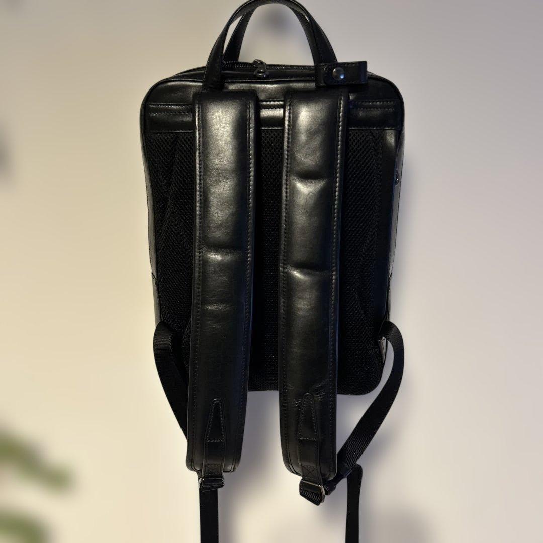 美品　JOYA 牛革リュック　バックパック リュック　ビジネスバッグ　ブラック