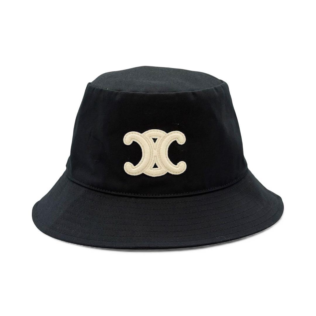 ♡美品♡ CELINE セリーヌ トリオンフ バケットハット Mサイズ