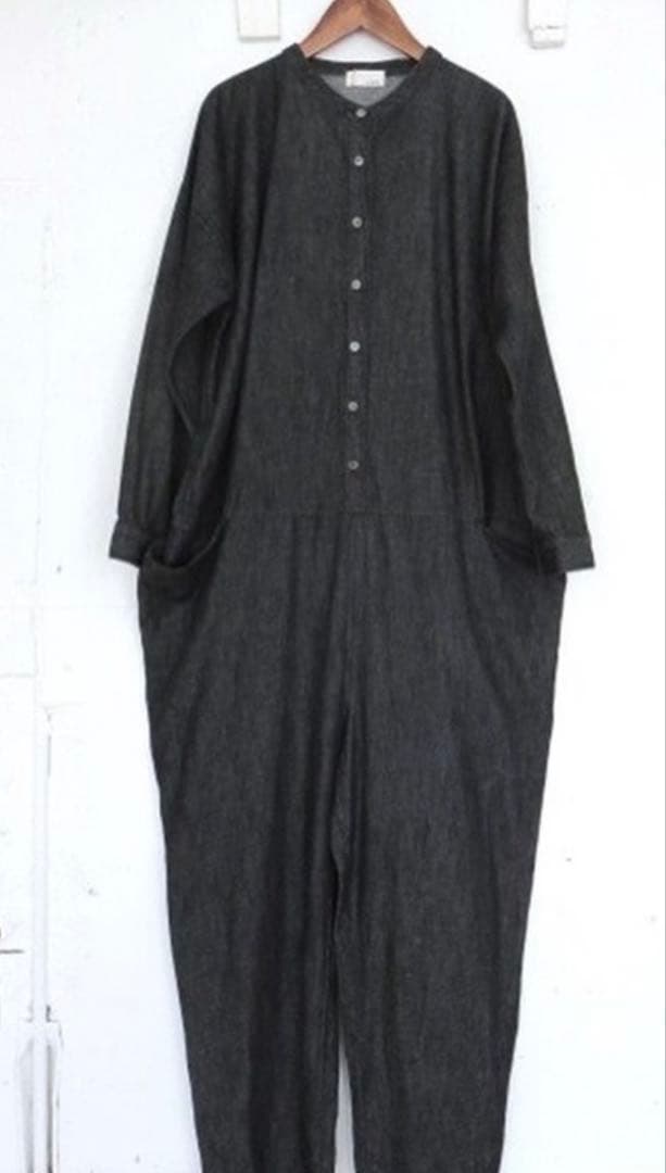 デニム オーバーサイズ サロペット