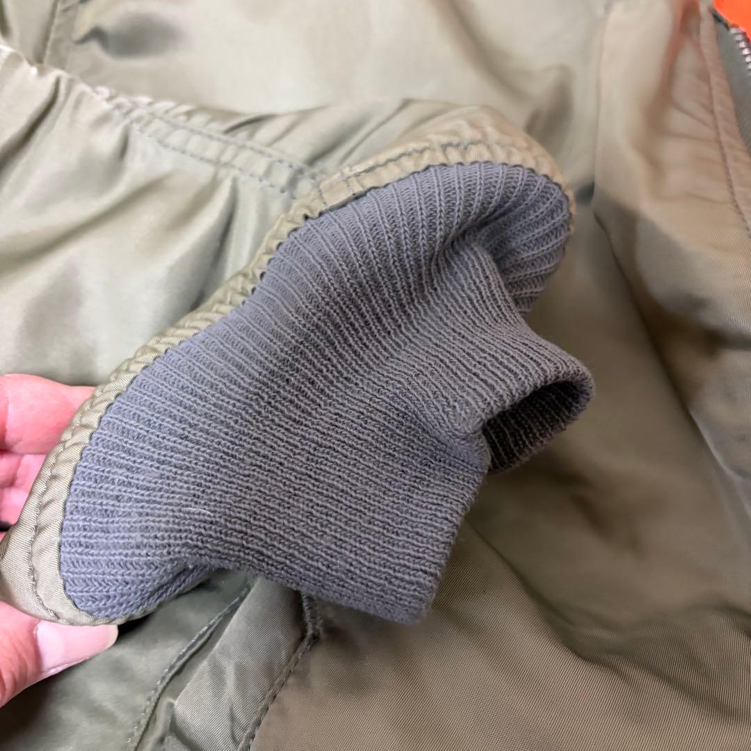 【90’s アメリカ製】ALPHA INDUSTRIES MA-1 L