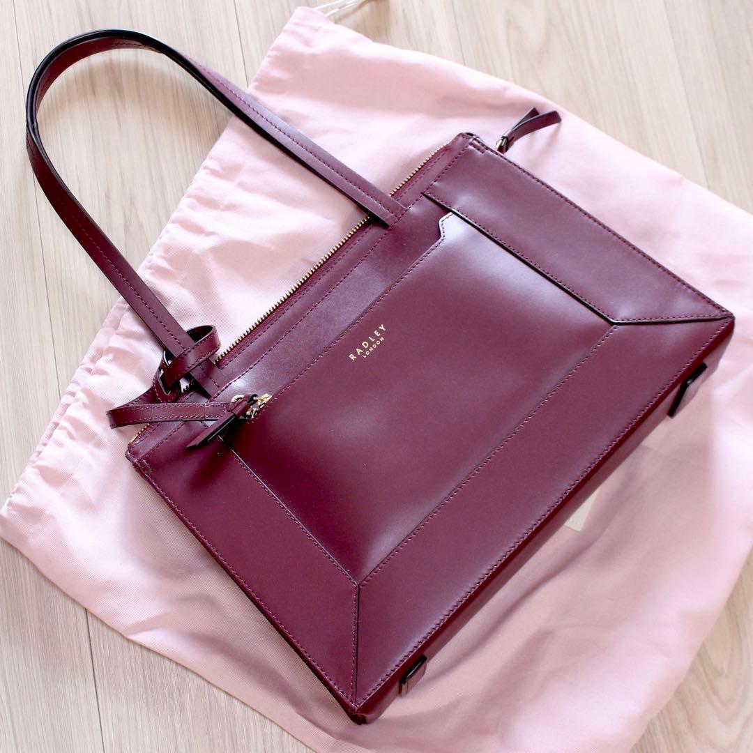ラドリー　トートバッグ　ボルドー　RADLEY