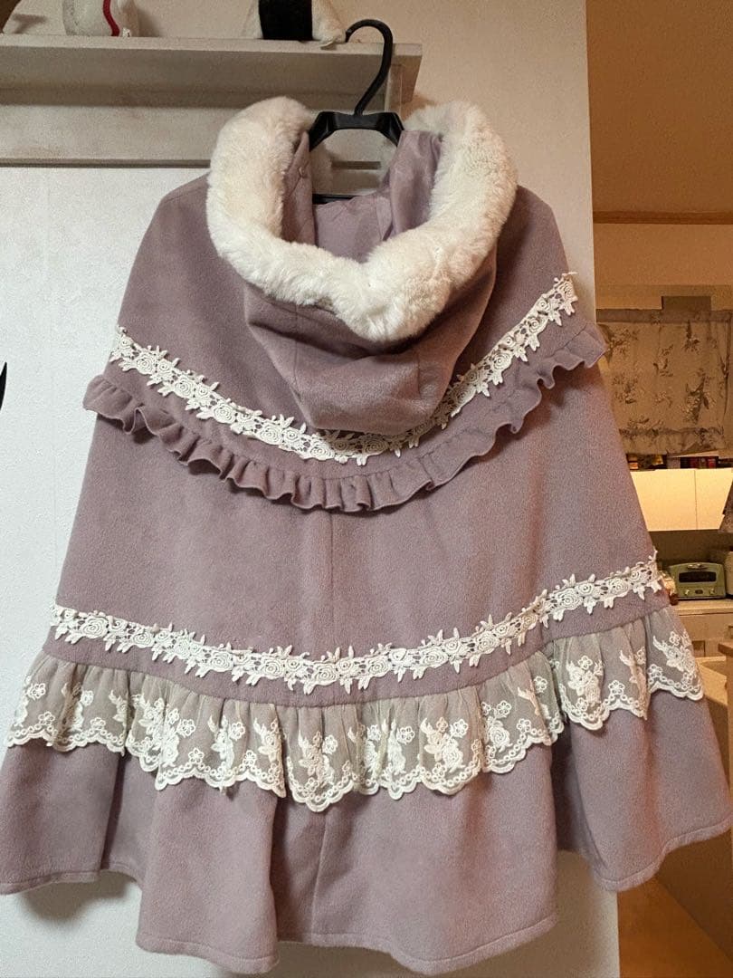 【未使用】アクシーズファム　　ロリータ　　ケープコート