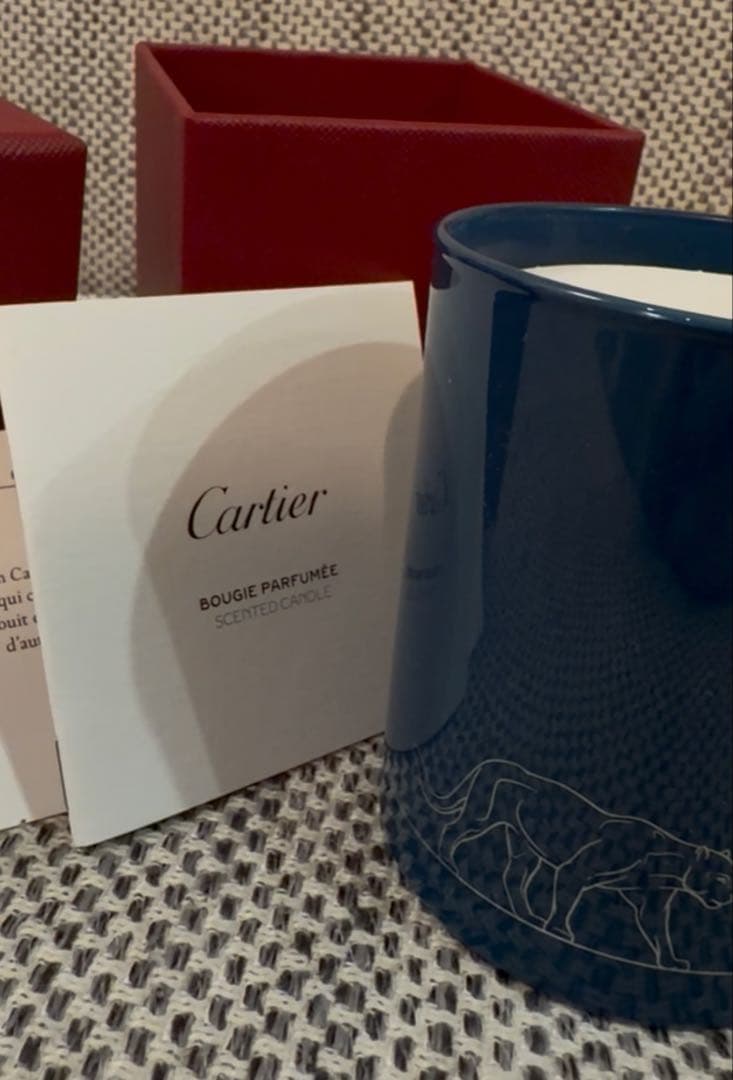 カルティエ　Cartier キャンドル　非売品　新品未使用 2個セット
