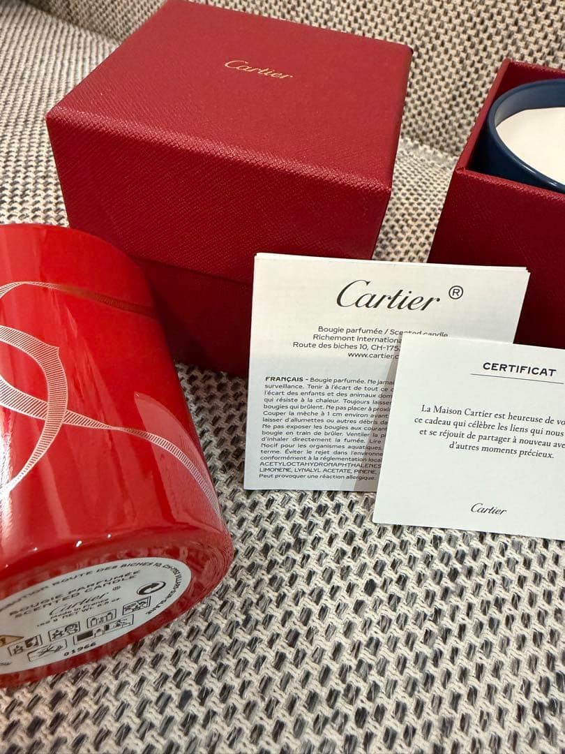 カルティエ　Cartier キャンドル　非売品　新品未使用 2個セット