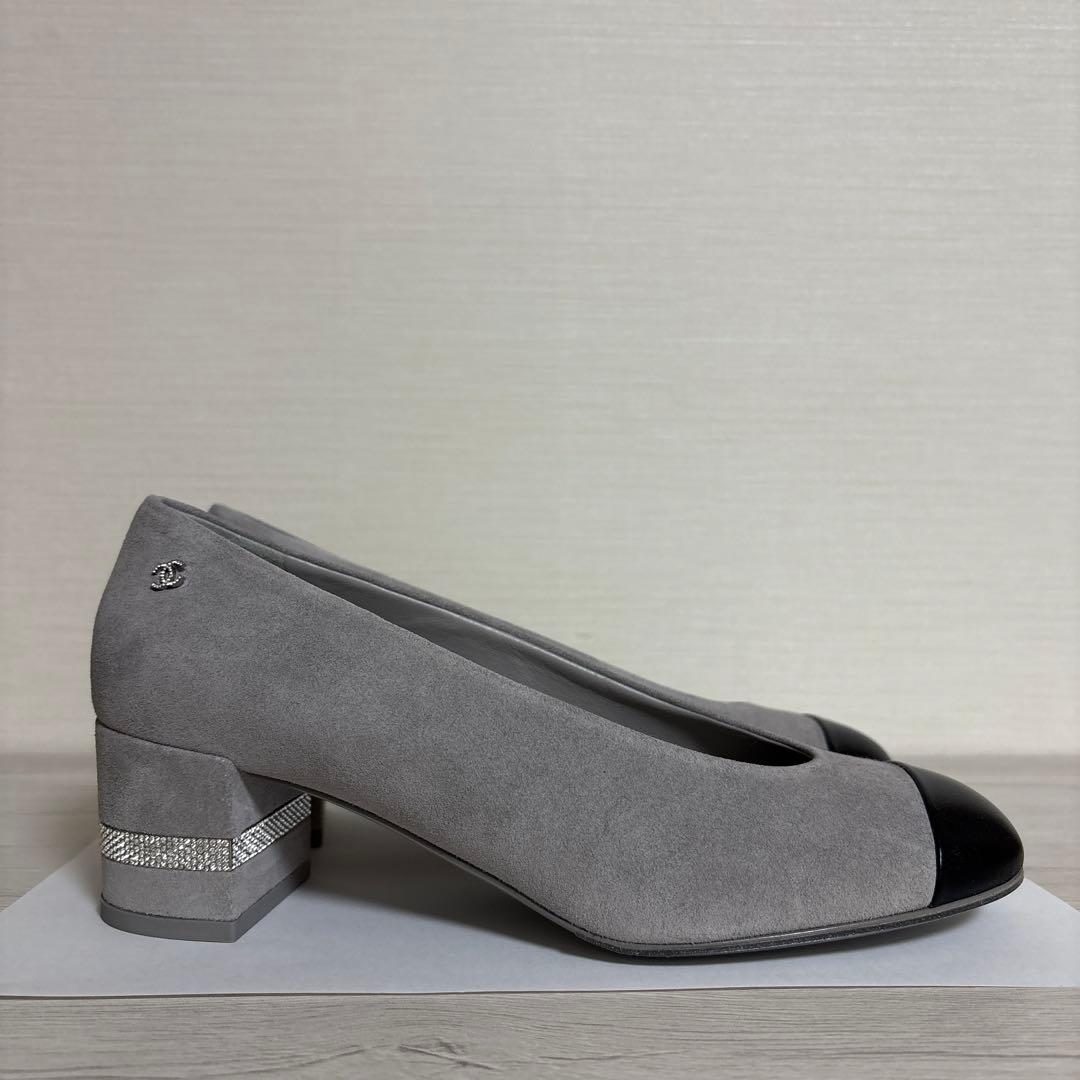 シャネル　パンプス　39ハーフサイズ