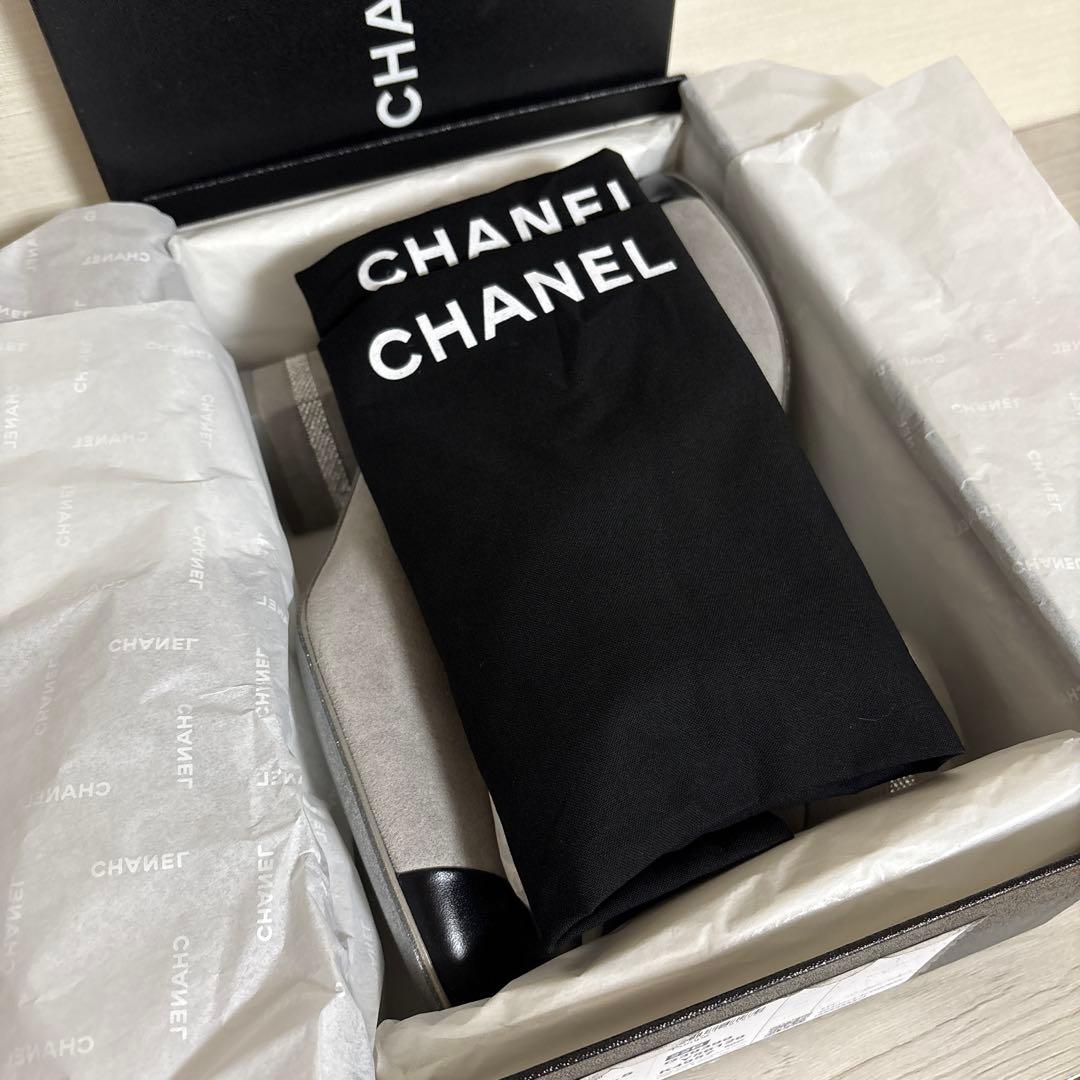 シャネル　パンプス　39ハーフサイズ