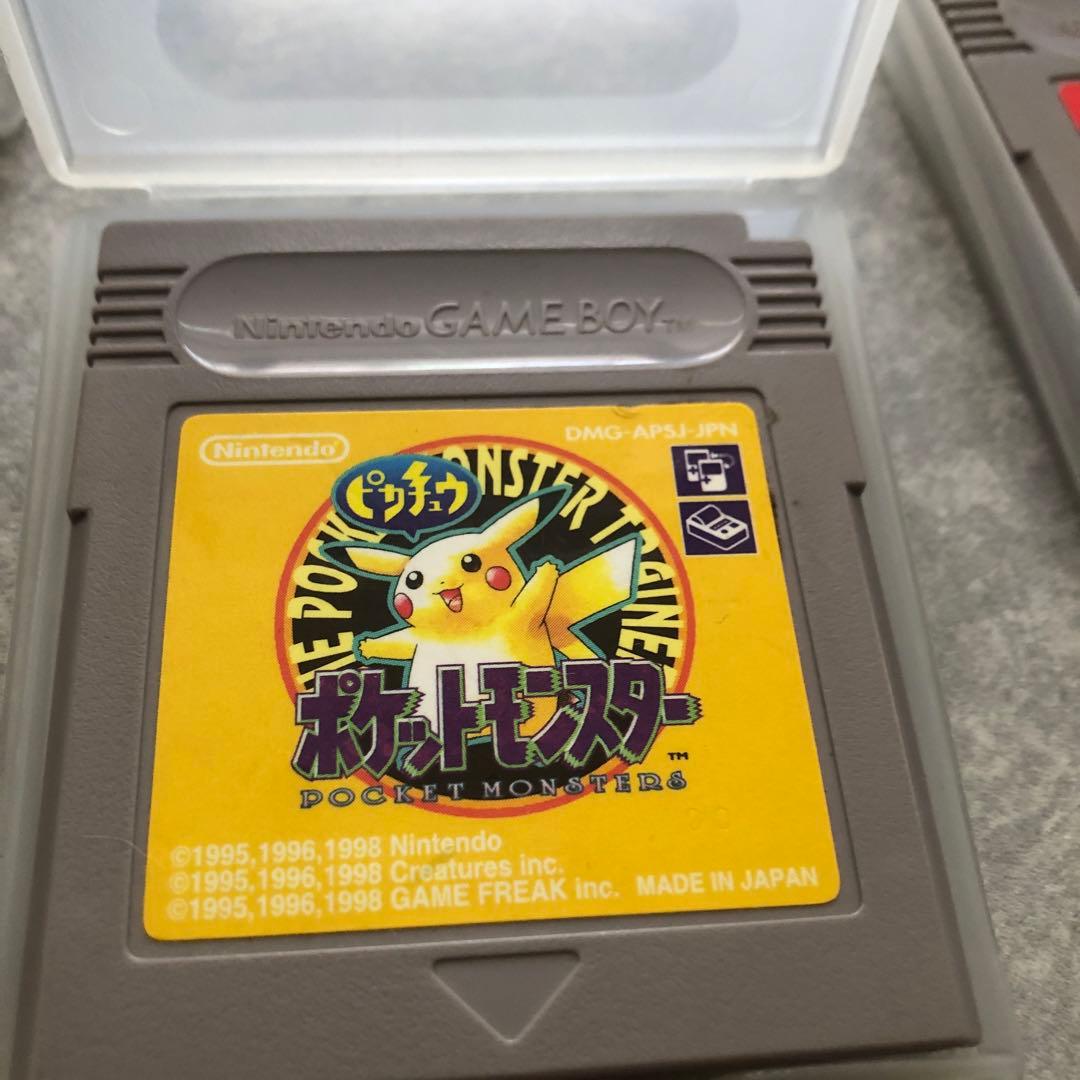 ポケットモンスターポケモンゲームボーイカラー＆ゲームボーイポケモンセット
