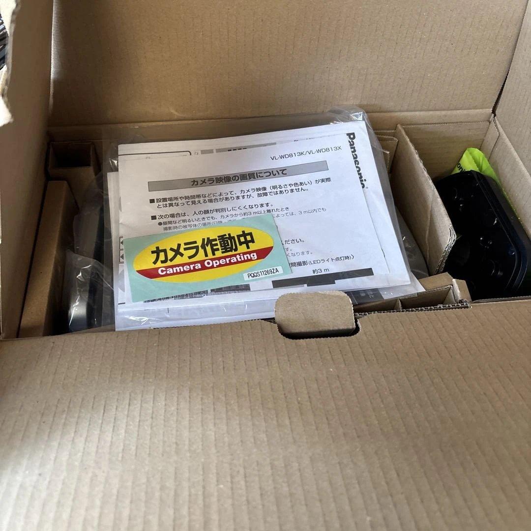 ★黒猫団★2個　パナソニック　ワイヤレス屋外カメラVL-WD813X