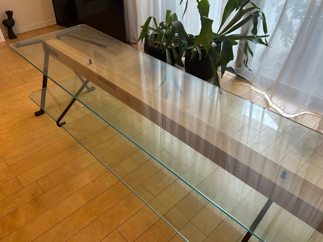 driade ドリアデ ガラス テーブル エンツォ・マリ