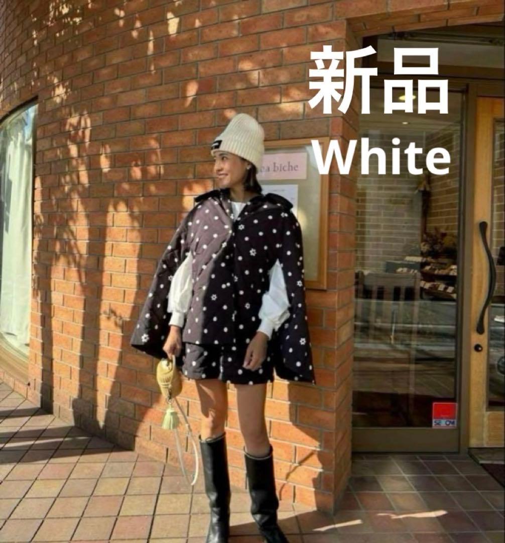 モ*ン様 rosyMonster ロージーモンスター　ケープコート　White