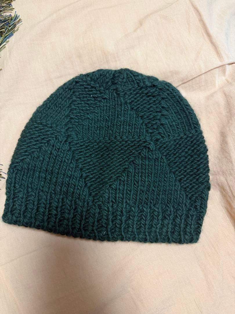 新品未使用 BOTTEGAVENETA 　ニット帽　ラムウール100%　ビーニー