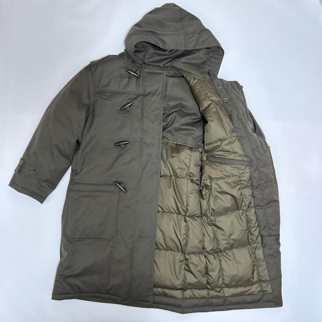 nanamica ダッフルコート ダウン カーキ