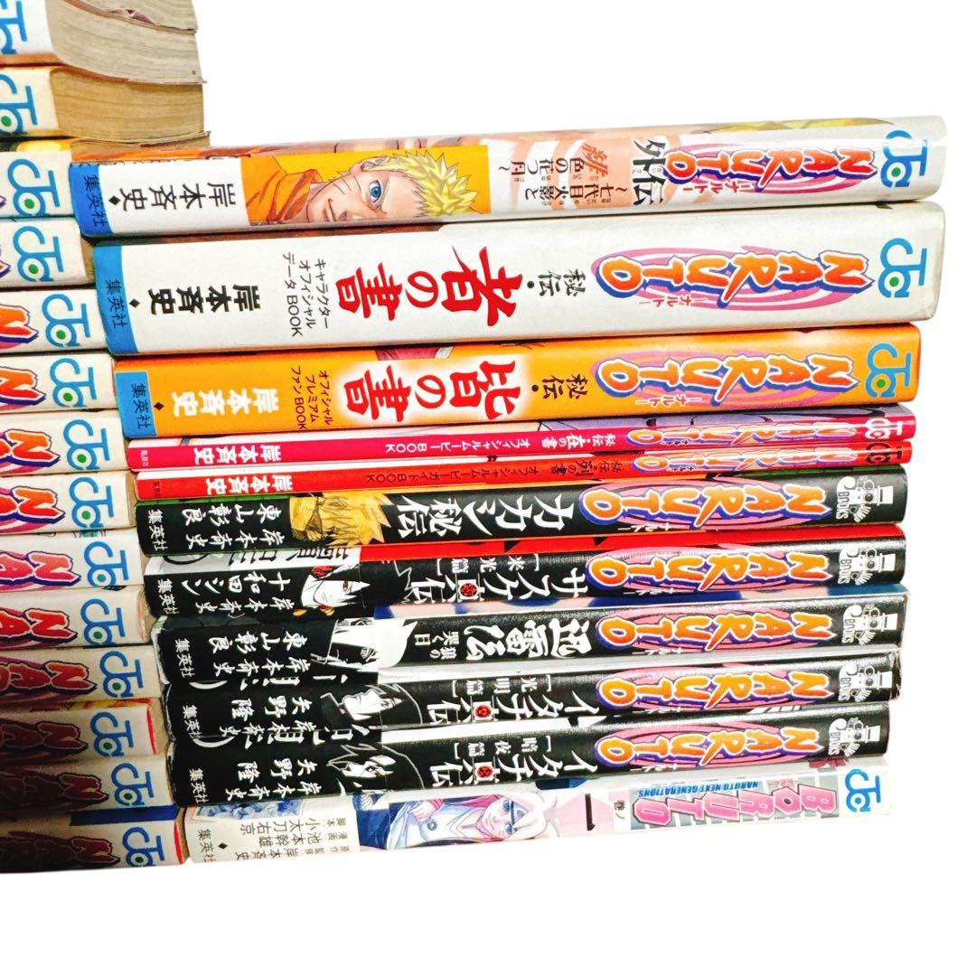 NARUTO ナルト 全巻セット 72巻&NARUTO外伝　他関連本 14冊