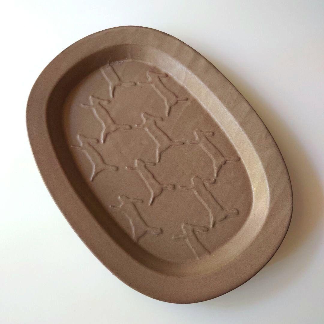 ミナペルホネン　プレート　Ｌサイズ　オーバルプレート　2枚セット