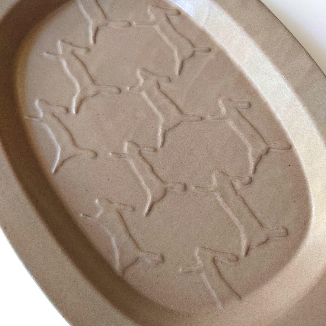 ミナペルホネン　プレート　Ｌサイズ　オーバルプレート　2枚セット