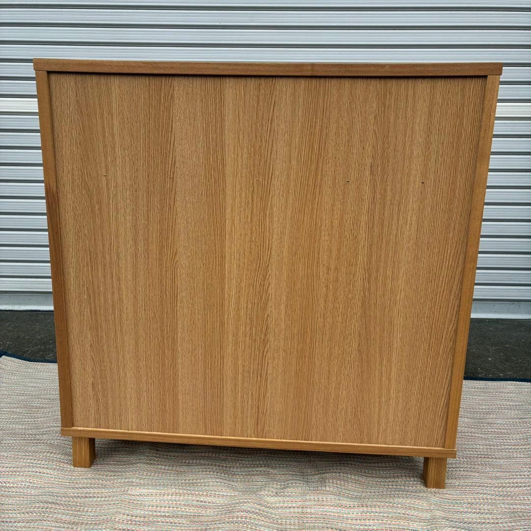 【送料込】無印良品　無印　木製チェスト４段 ナチュラル 家具