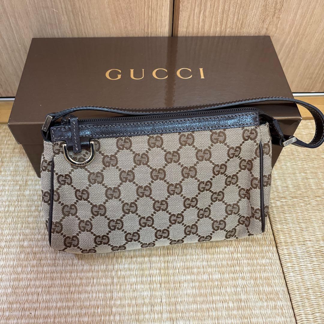 ぴ*き様 GUCCI GGキャンバス ショルダーバッグ