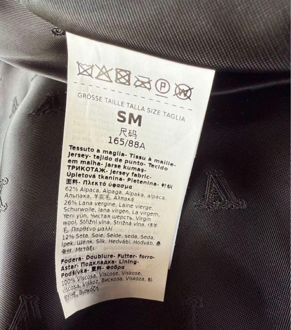 【MaxMara】テディコート ケープ MANTO マックスマーラポンチョＳ黒