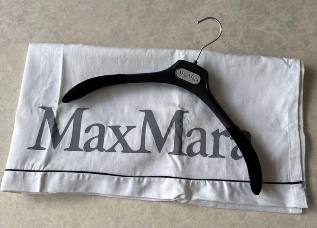 【MaxMara】テディコート ケープ MANTO マックスマーラポンチョＳ黒