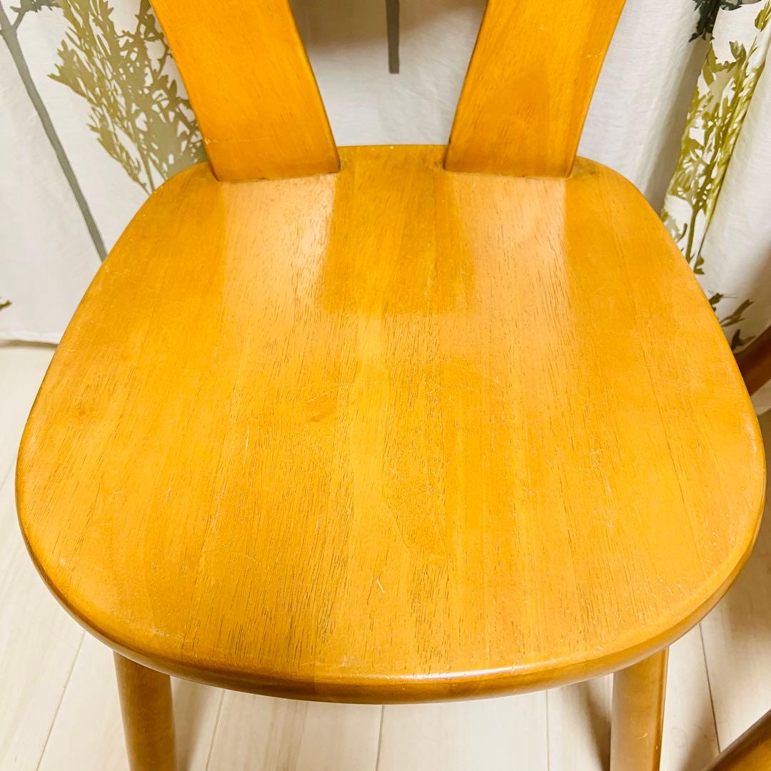 【廃盤品】カリモク ルスティック ダイニングチェア2脚