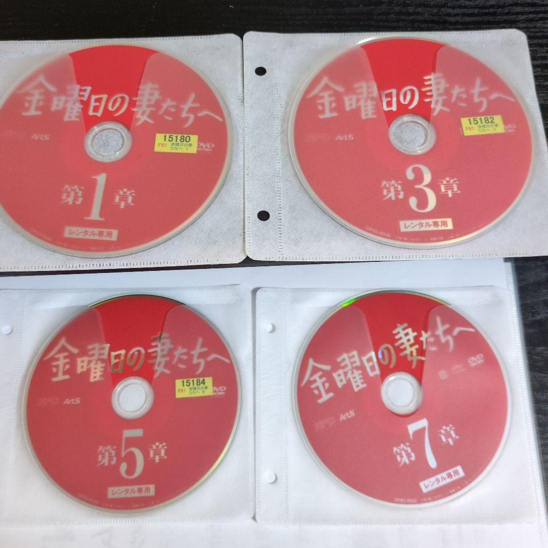 金曜日の妻たちへ　邦画TVドラマDVD　全7巻　レンタル落ち　古谷一行