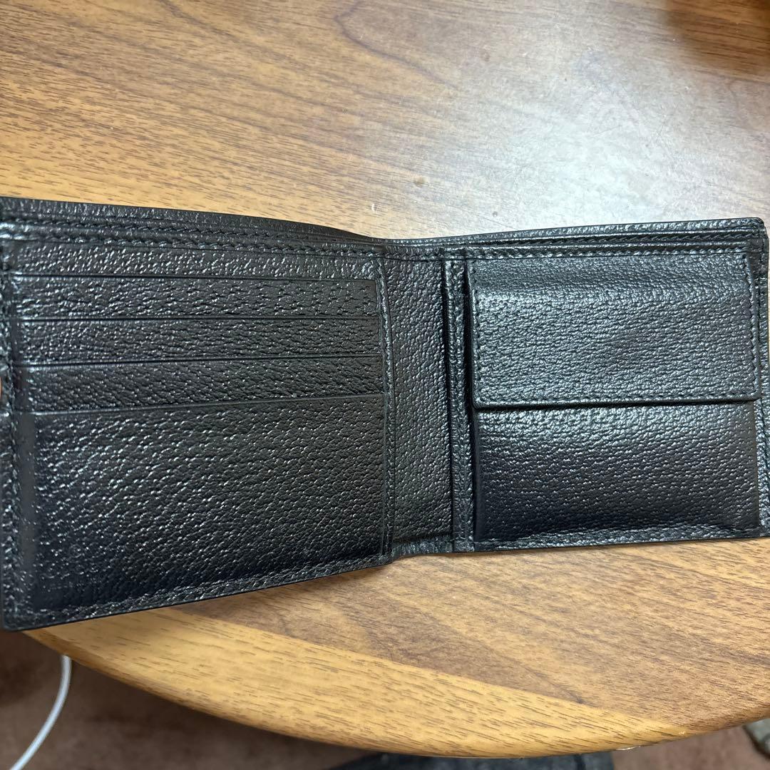 Gucci ブラック 二つ折り財布