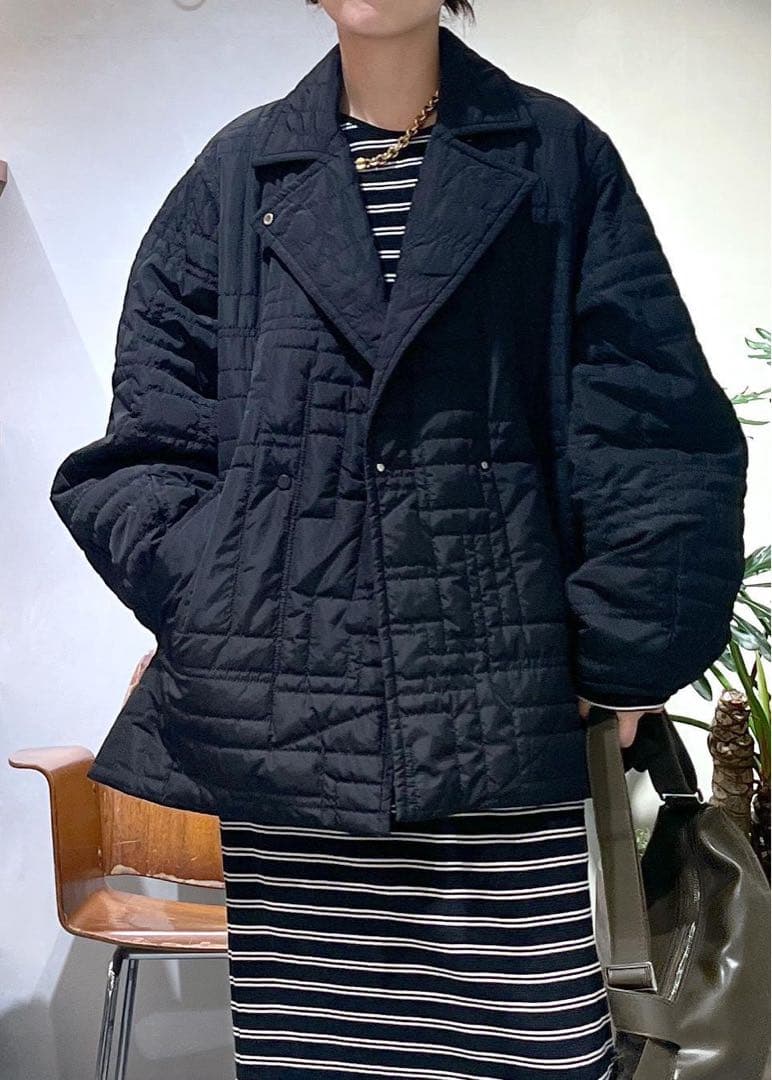 2025 ADAM ET ROPE' キルティングジャケット