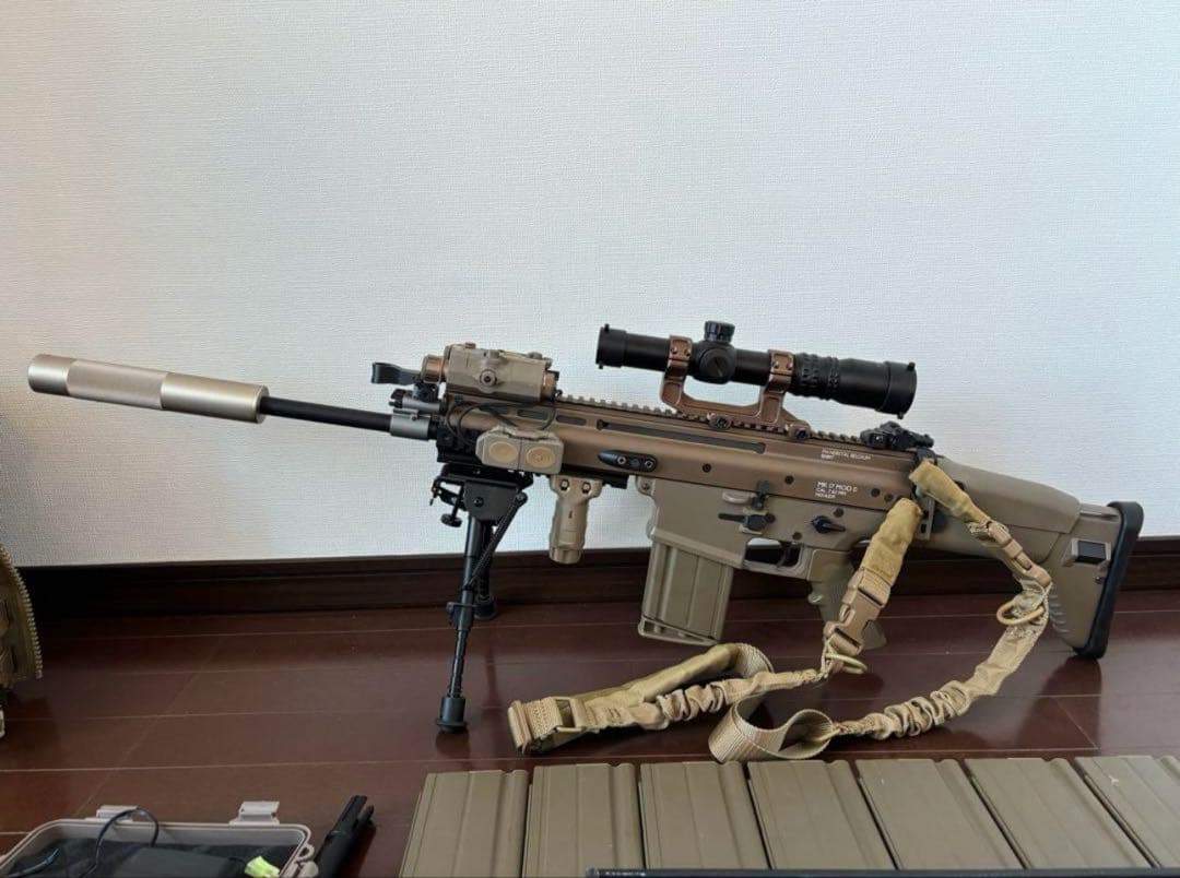 W*a様 SCAR-H スカーh カスタム (ケース付)、HK45、豪華2セット