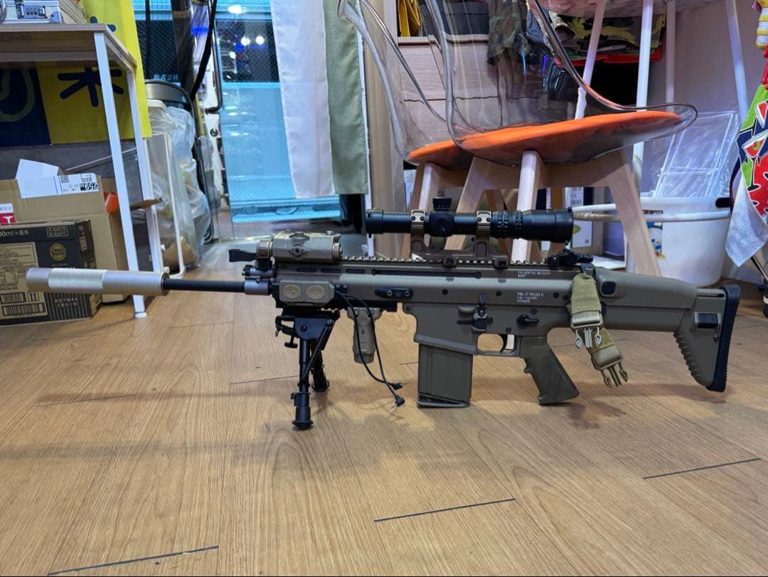 W*a様 SCAR-H スカーh カスタム (ケース付)、HK45、豪華2セット