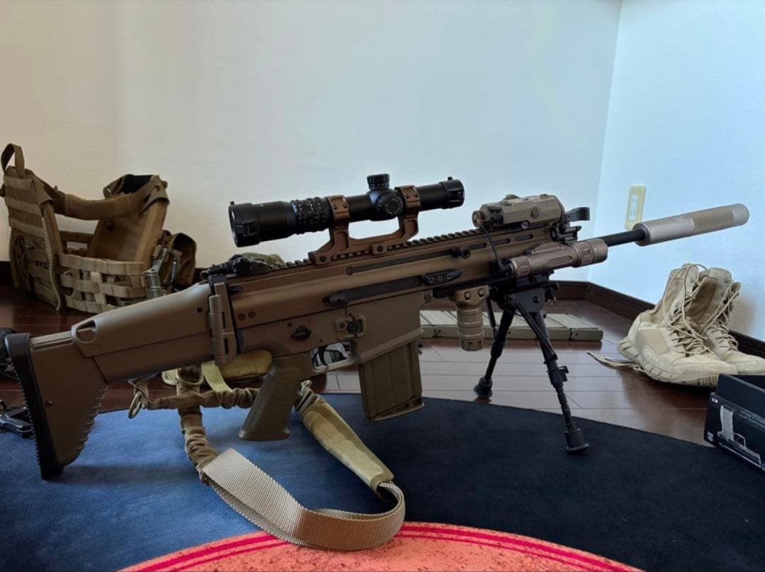 W*a様 SCAR-H スカーh カスタム (ケース付)、HK45、豪華2セット